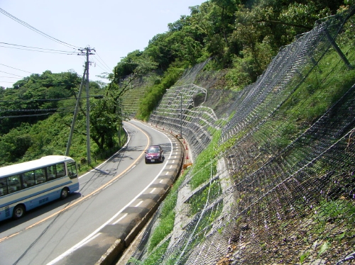 法面保護｜土木事業の施工事例｜新築・注文住宅・リフォーム｜三和建設株式会社｜伊豆・伊東市