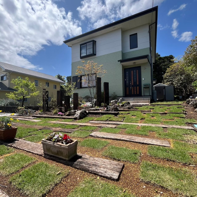 外構工事｜リフォームの施工事例｜新築・注文住宅・リフォーム｜三和建設株式会社｜伊豆・伊東市リフォーム後1