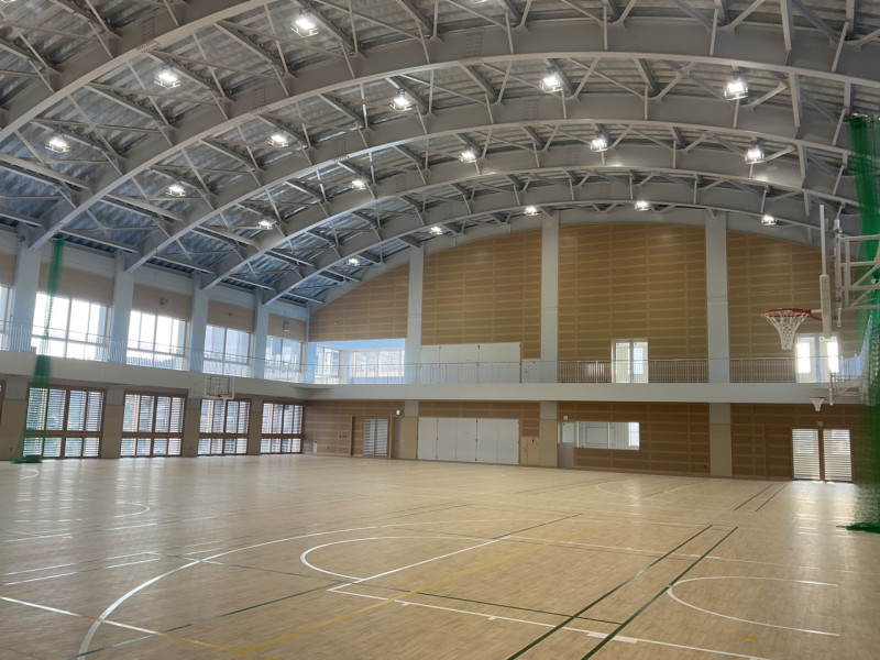 伊豆伊東高等学校　体育館｜店舗・公共施設の施工事例｜新築・注文住宅・リフォーム｜三和建設株式会社｜伊豆・伊東市ページ下部4